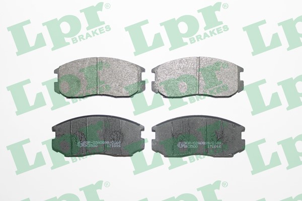 Bromsbeläggsats, Framaxel Lpr 05P932 LPR