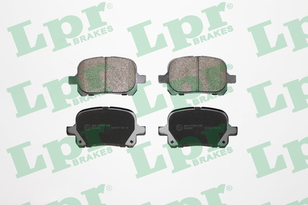 Bromsbeläggsats, Framaxel Lpr 05P953 LPR
