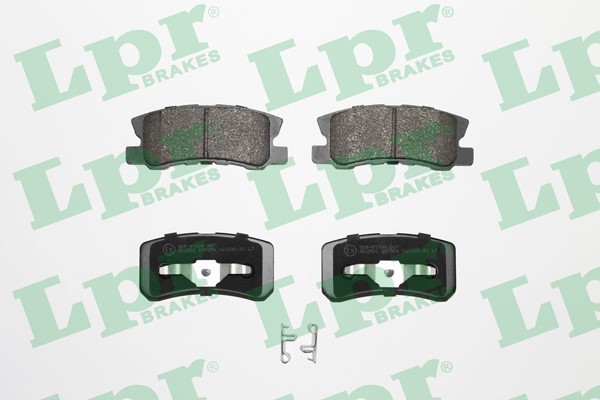 Bromsbeläggsats, Bakaxel Lpr 05P954 LPR