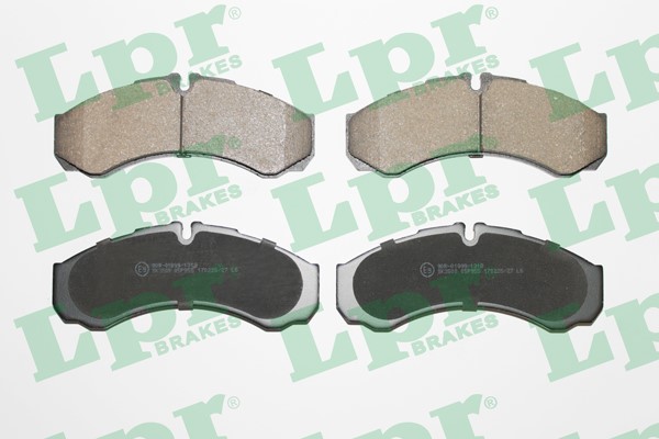 Bromsbeläggsats, Framaxel Lpr 05P955 LPR