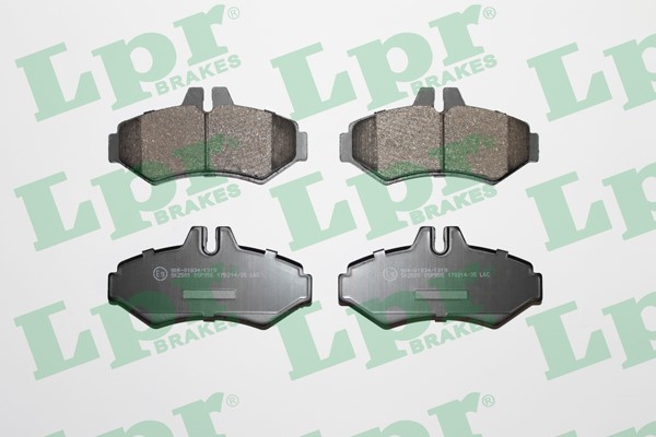 Bromsbeläggsats, Bakaxel Lpr 05P956 LPR