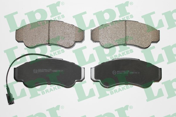 Bromsbeläggsats, Framaxel Lpr 05P967 LPR