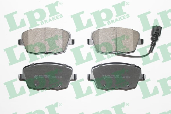 Bromsbeläggsats, Framaxel Lpr 05P973 LPR