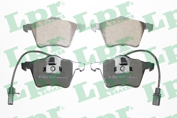 Bromsbeläggsats, Framaxel Lpr 05P975 LPR