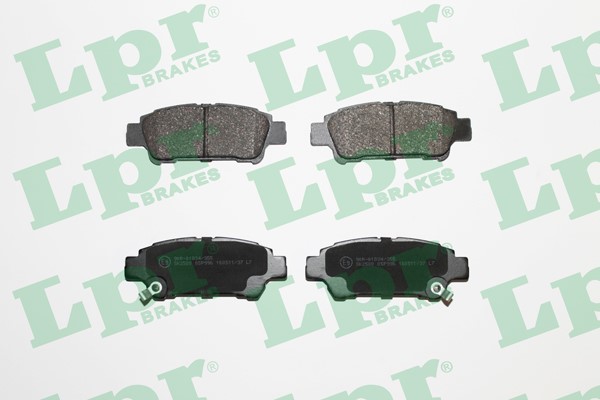 Bromsbeläggsats, Bakaxel Lpr 05P996 LPR