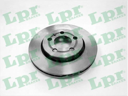 Bromsskiva Ventilerad, Bakaxel Lpr A1602V LPR
