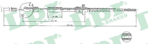 Vajer, koppling Lpr C0049C LPR