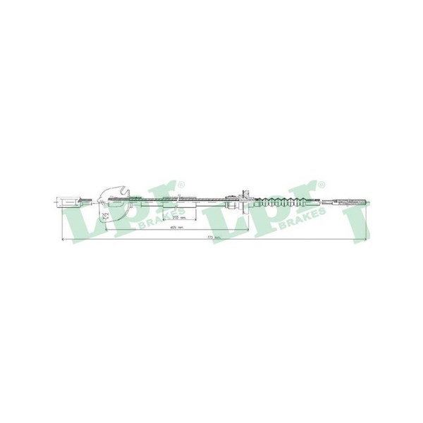 Vajer, koppling Lpr C0050C LPR