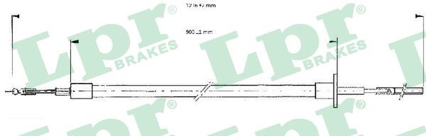 Vajer, koppling Lpr C0052C LPR
