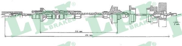 Vajer, koppling Lpr C0219C LPR