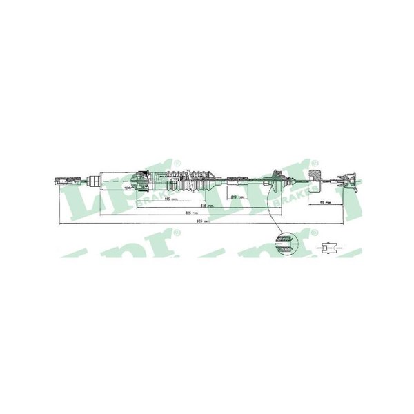 Vajer, koppling Lpr C0241C LPR