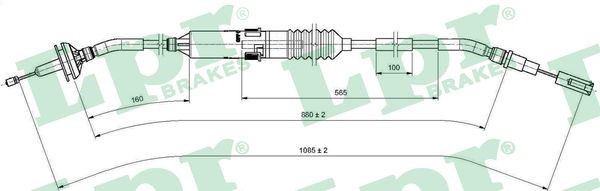Vajer, koppling Lpr C0257C LPR