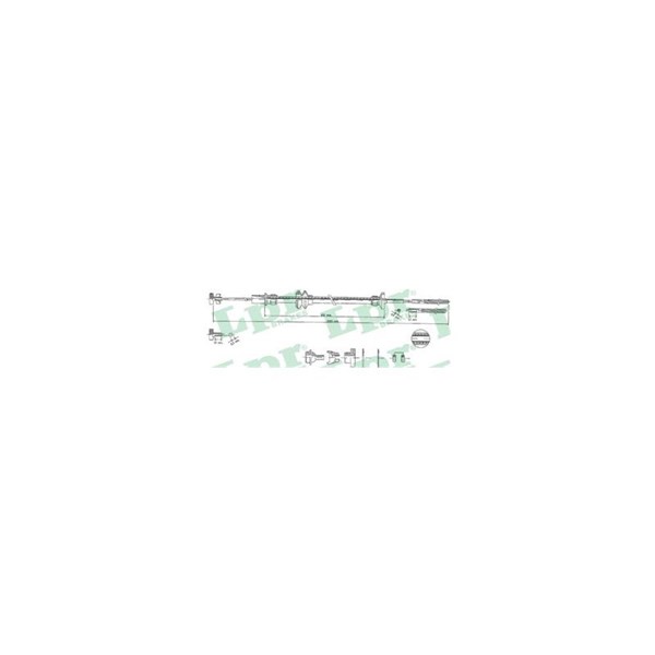 Vajer, koppling Lpr C0452C LPR