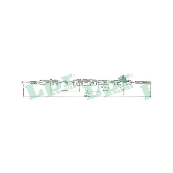 Vajer, koppling Lpr C0459C LPR Vajer, koppling Lpr C0459C LPR