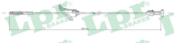 Vajer, parkeringsbroms, Fram Lpr C0868B LPR