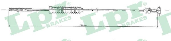 Vajer, parkeringsbroms, Fram Lpr C0869B LPR
