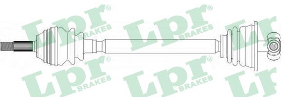 Drivaxel, framaxel vänster Lpr DS39128 LPR
