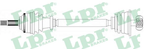 Drivaxel, framaxel vänster Lpr DS39134 LPR