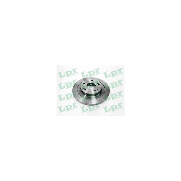 Bromsskiva Solid, Bakaxel Lpr H1042P LPR