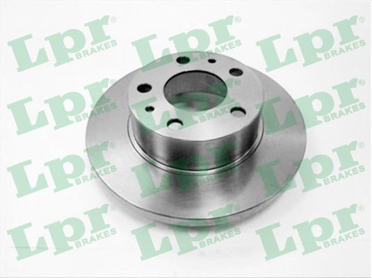 Bromsskiva Solid, Bakaxel Lpr I2151P LPR