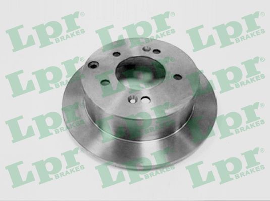 Bromsskiva Solid, Bakaxel Lpr K2024P LPR