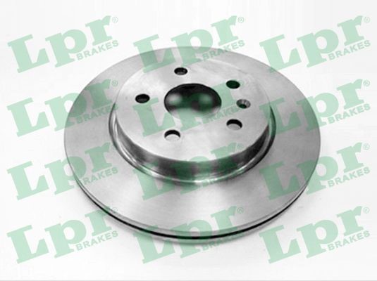 Bromsskiva Ventilerad, Bakaxel Lpr O1031V LPR