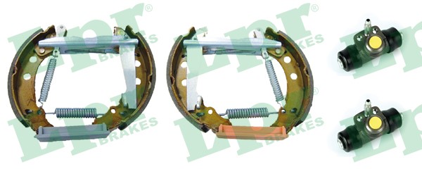 Bromsbackar, sats, Bakaxel Lpr OEK287 LPR