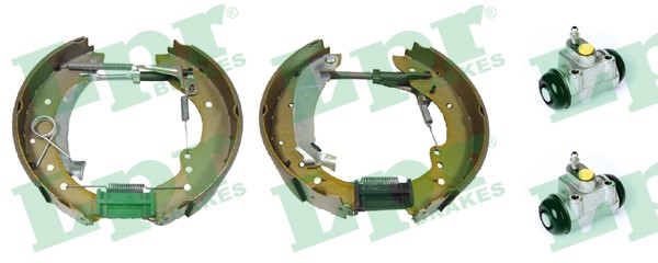 Bromsbackar, sats, Bakaxel Lpr OEK349 LPR