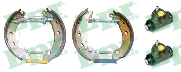 Bromsbackar, sats, Bakaxel Lpr OEK372 LPR