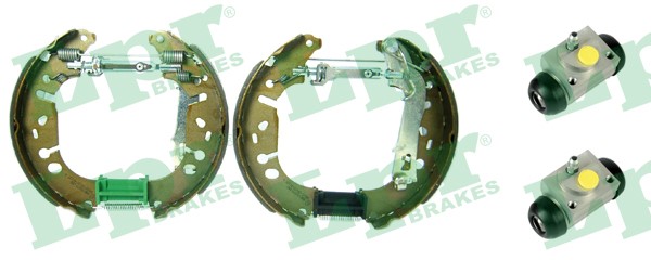 Bromsbackar, sats, Bakaxel Lpr OEK625 LPR