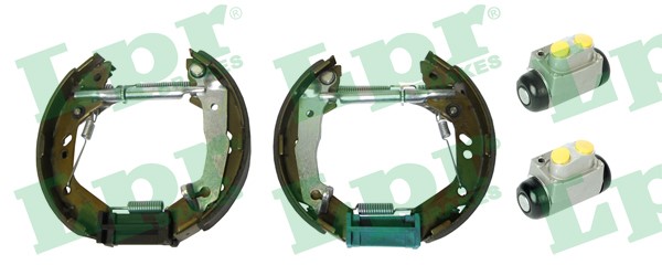 Bromsbackar, sats, Bakaxel Lpr OEK701 LPR