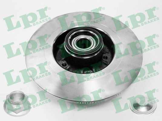 Bromsskiva Solid, Bakaxel Lpr HUB BRAKE DISC R1004PCA LPR