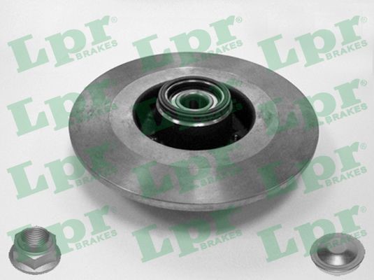 Bromsskiva Solid, Bakaxel Lpr HUB BRAKE DISC R1019PCA LPR