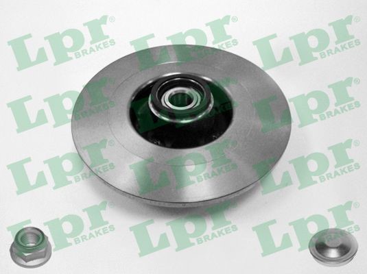 Bromsskiva Solid, Bakaxel Lpr HUB BRAKE DISC R1030PCA LPR