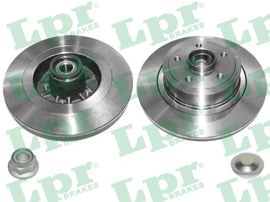 Bromsskiva Solid, Bakaxel Lpr HUB BRAKE DISC R1048PCA LPR