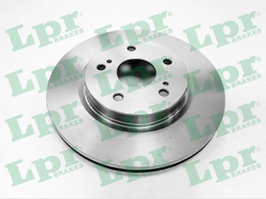 Bromsskiva Ventilerad, Framaxel Lpr S5004V LPR