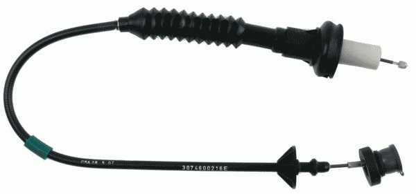 Vajer, koppling Sachs 3074 600 216 SACHS Vajer, koppling Sachs 3074 600 216 SACHS