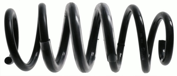 Spiralfjäder, Bakaxel SACHS