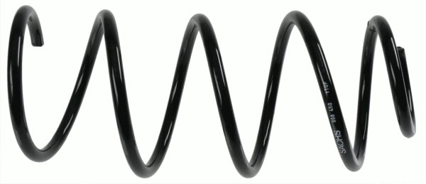 Spiralfjäder, Framaxel SACHS