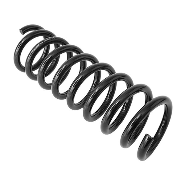 Spiralfjäder, Bakaxel