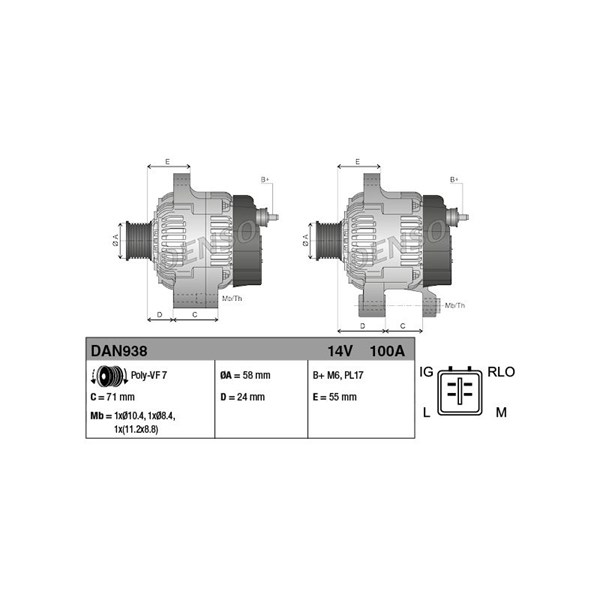Generator DENSO
