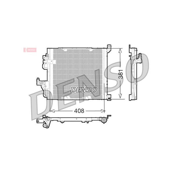 Kondensor, klimatanläggning Denso DCN20012 DENSO