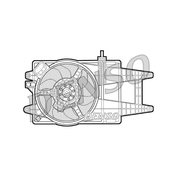 Fläkt, kylare 12V Denso DER09042 DENSO