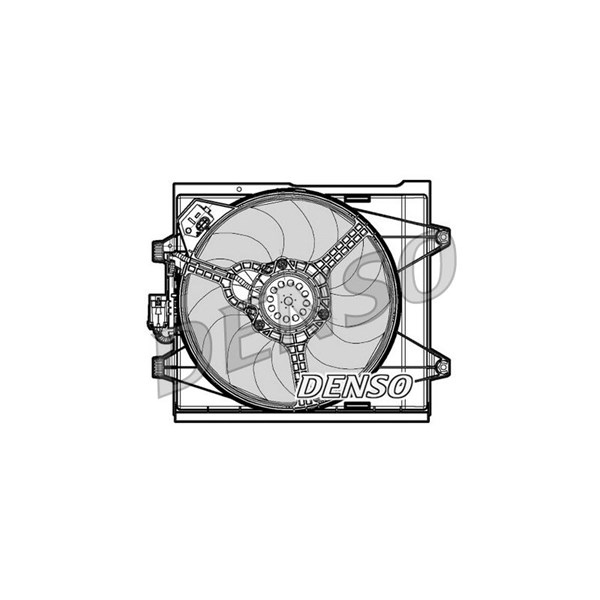 Fläkt, kylare 12V Denso DER09048 DENSO