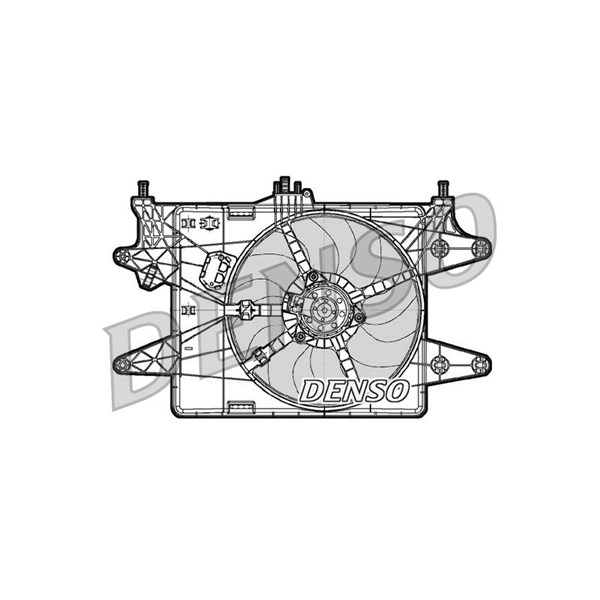 Fläkt, kylare 12V Denso DER09081 DENSO