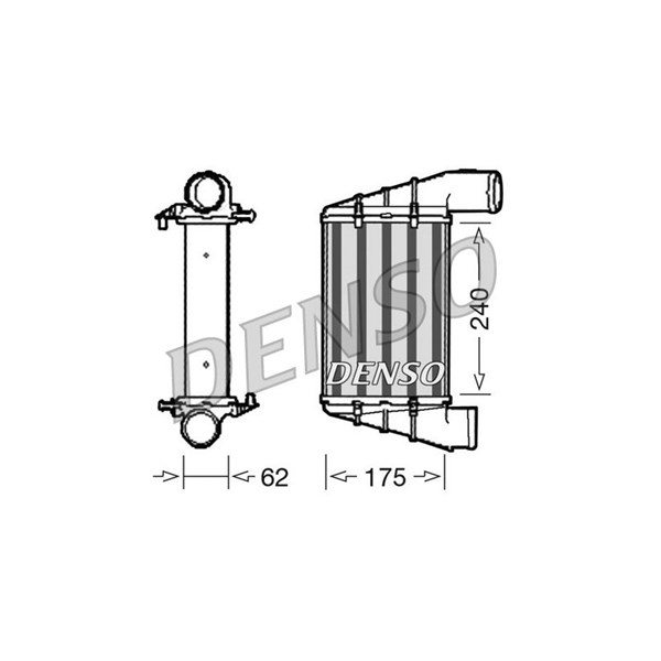 Intercooler Denso DIT02001 DENSO