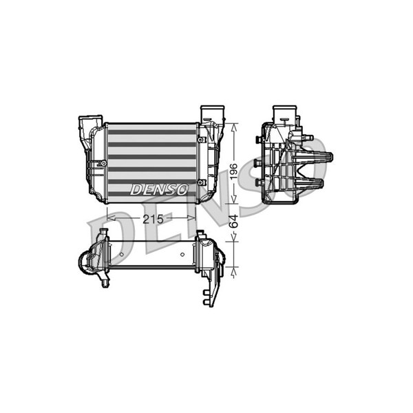 Intercooler Denso DIT02002 DENSO