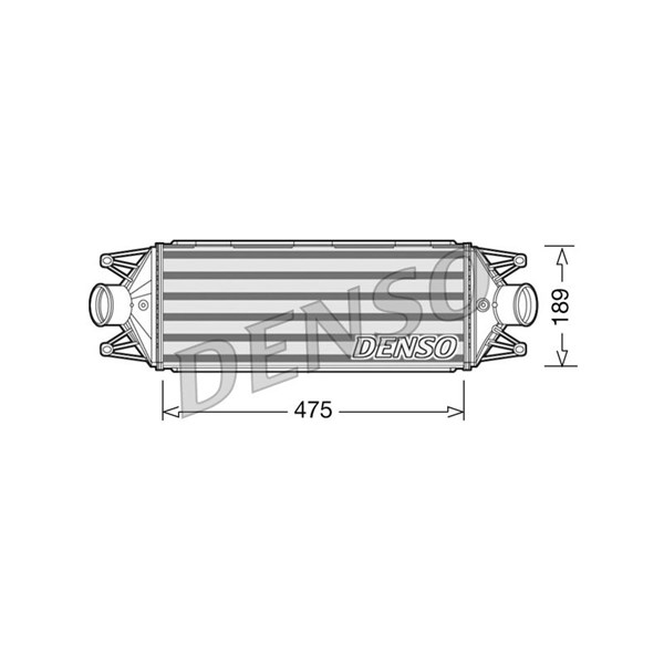 Intercooler Denso DIT12002 DENSO