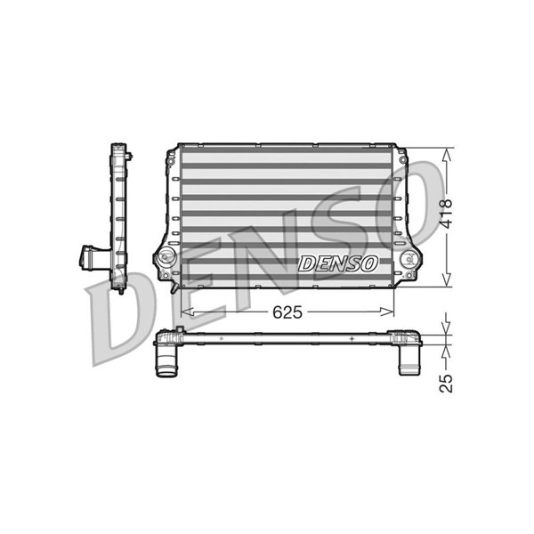 Intercooler Denso DIT50003 DENSO