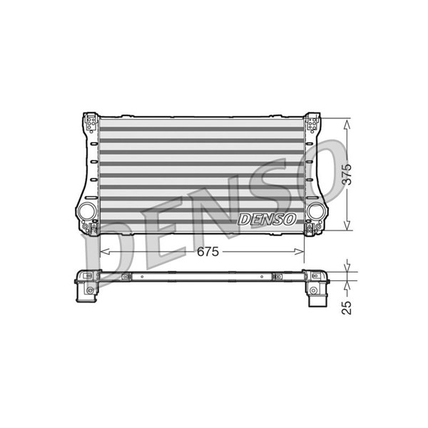 Intercooler Denso DIT50005 DENSO